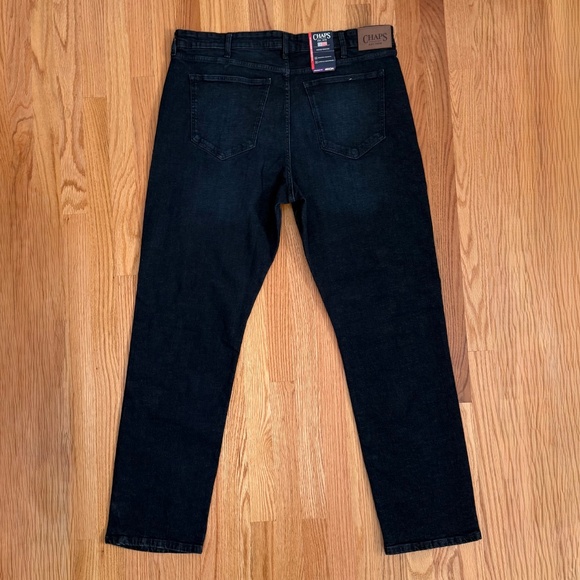 Chap’s Men’s Dark Wash Blue Jeans - Picture 6 of 9